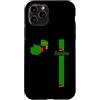 MASH MOSH Custodia per iPhone 11 Pro Zambia, mappa, silhouette, bandiera, strisce, zambia, orgoglio