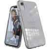 adidas Originals Clear Snap - Cover per iPhone XR, trasparente