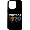 Vintage 1970 Original Parts Custodia per iPhone 15 Pro Max Born in 1970 Regalo di compleanno vintage invecchiato