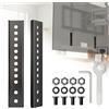 Gadgetzan Kit di staffa di estensione per TV, prolunga per montaggio TV | Supporto TV Extender: 2 staffe di estensione VESA in lega di acciaio aggiungono 16,5 cm. portata verticale per aiutare a