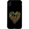 Arboricoltore Quercia Amante Natura Rega Custodia per iPhone XS Max Arboricoltore Cuore Quercia Radici Corda Moschettone