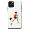 Glassborn Padel Custodia per iPhone 11 Pro Padel Giocatrice Regalo Donna Sport Dinamico