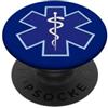 Paramedic Gifts by designsanddesigns Tecnico medico di emergenza EMT EMS Uomini Donne Paramedico PopSockets PopGrip Adesivo