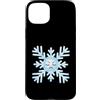 Rimefern Sketches Custodia per iPhone 15 Plus Fiocco Di Neve Triste Personaggio Carino Inverno Disegno