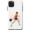 Glassborn Padel Custodia per iPhone 11 Pro Max Padel Giocatrice Regalo Donna Sport Dinamico