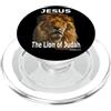 Raf THE ARTIST Designs Gesù Il Leone Di Giuda Ispirazione Cristiana PopSockets PopGrip per MagSafe