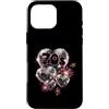 Oort 33 Production Custodia per iPhone 16 Pro Max Specchio da discoteca anni '70 GLAM Rock Dance Party Cuore Retro Vintage