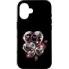 Oort 33 Production Custodia per iPhone 16 Specchio da discoteca anni '70 GLAM Rock Dance Party Cuore Retro Vintage