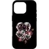 Oort 33 Production Custodia per iPhone 16 Pro Specchio da discoteca anni '70 GLAM Rock Dance Party Cuore Retro Vintage