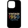 Born 1950 Birthday Gifts Custodia per iPhone 15 Pro Max Nato nel 1950 Vintage Original Parts