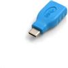 SYSTEM-S Convertitore di cavo adattatore da spina USB 3.1 tipo C (maschio) a presa USB A 3.0 (femmina)