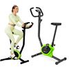 Hop-Sport cyclette HS-010H Rio lime - ergometro per la casa con pratico computer di allenamento e sedile regolabile, capacità di carico fino a 120 kg