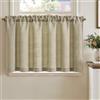 TOPICK Tenda a pannello effetto lino, 1 pezzo, 60 x 150 cm, colore: tortora | Tenda da cucina opaca, moderna, traslucida, per armadio, cucina, finestra, stile rustico