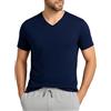 GARDA - 3pz T-Shirt Uomo Mezza Manica, Collo a V, Intimo Uomo 100% Caldo Cotone Art. 6315