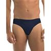 GARDA - 6 Slip Uomo 100% Cotone Filo di Scozia, Minislip, Slip Basso Elastico Ricoperto, con Ricamo Art. 0761