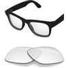 BlazerBuck Lenti di ricambio polarizzate anti-sale per occhiali RayBan Meta Wayfarer RW4006