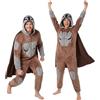 Get Trend Star Wars Pigiama Uomo Intero, Onesie Costume in Pile, M-2XL | Stormtrooper, Chewbacca, Grogu, Darth Vader, Mandalorian, BB-8 Tuta Uomo Morbido e Caldo per Carnevale, Cosplay e Halloween