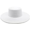VaiKanhai Cappelli Fedora Uomo Donna Elegante Secchio di Lana Inverno 1920 Vintage Cloche, Cappelli Bowler Melone in Velluto Cilindro Piatto Cappelli Cappelli a Tesa Larga Cappello Bambini