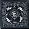WHTE MOSS Bandana - 100% cotone extra morbido sciarpa fazzoletto per uomo e donna