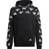 Adidas M FL GFX Hoodie Felpa con Cappuccio Uomo