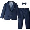 Volunboy Completo da Ragazzo 2 Pezzi Abito da Cerimonia per Bambini Blazer e Pantaloni Eleganti per Matrimonio e Festa