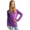 Merino.tech Maglia Termica Unisex Bambini in Lana Merino a Maniche Lunghe