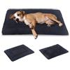 BVAGSS Cuscino per Cane Reversibile, Ultra Morbido Materassino Lavabile per cani, Ortopedico Letto per cani Cuscino Cane Memory Foam Suave y Cálido XH079 (106x71x4cm,Dark Grey)