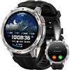 KOSPET Tank T4C Smartwatch Uomo Rugged con Torcia Integrata, 5 ATM & IP69K | GPS