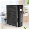 Eurowagens FH03 Mini Desktop HTPC Per Interfaccia Case Home Theater ITX Gaming Chassis