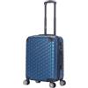 EZZYROL Valigia rigida espandibile a nido d'ape con 8 ruote girevoli staccabili, da cabina a XXL, Blu, Cabin 20 Inch, Spinner rigido