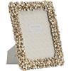 Mauro Ferretti Cornice Photoframe Flolly 21,5X2X26,5 cm in resin e vetro color silver