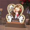 Rainsar Lampada Personalizzata, Regali Personalizzati, Cornice con Foto Personalizzata, Regalo di Anniversario per Lui e Lei, Foto Personalizzata Idea Regalo