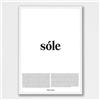 Treccani Emporium Poster - Sole 50X70 Linea Definizione