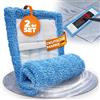 Wowtowelz Rivestimento per lavapavimenti piastrelle e pavimenti in pietra (Intense Plus, 40 cm - 2 pezzi)