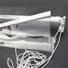 kufu01 Tende a Rullo Trasparenti al 100%,Tenda a Rullo,Tenda Antipioggia Camere Letto,Facile da Installare,Larghezza 50/60/75/80/90/100/105/115/120/125/130/135/140/145/150/160 Cm (W75xH140cm/W30xH55)