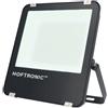 HOFTRONIC Luxor - Faretto LED da 100 Watt (160 lm/W) - High Lumen 16.000 lm - Luce bianca neutra 4000 K - Impermeabile IP65-5 anni di garanzia - Faretto LED per giardino, garage e parcheggio