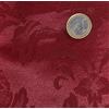 SaRani Tessuto Arredo al metro Damasco Jacquard Copritavola letto tendaggi alt.340 cm (Rosso)