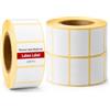 labex label Etichette termiche 30x20 mm su rotolo - Etichette Adesive Prodotti Senza Nastro - 3 rotoli 3000 etichette - Senza nastro - TSC Godex compatibili - Labex Label