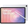 Samsung Galaxy Tab S11 (5G, 11", 512 GB, Argento), Tablet, Argento