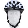 Dunlop CASCO BICICICLETTA Ø55-58 CM - BICICLETTA UOMO DONNA - LEGGERO CON VENTILAZIONE E CINGHIA - BIANCO PER TUTTO I