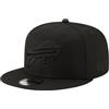New Era - Black On Black 9fifty, Cappellino da Baseball Bambini e Ragazzi
