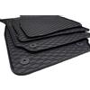 kfzpremiumteile24 Tappetini gomma compatibili con Passat 3B 3BG (B5)97-2005.tutte le stagioni | Tappetini per auto di qualità premium su misura con design a nido d'ape resistenti alle intemperie set da 4 pezzi antiscivolo