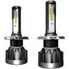 RH-HPC Fari 600.0K LED H1 H4 H7 H11 9005 9006 CSP Bulbs del Faro dell'automobile del Chip 7 2W 12000LM.Car Styling 9005 9006 LED Automotor Light Light (Emitting Color : H4)