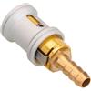 Generic Connettore Gonfiaggio Pneumatici per Pompa Aria Accessorio Auto A Tenuta | Adattatore Attacco Rapido Gonfiaggio Per Pneumatici Per Auto, Veicoli, Rimorchio, Camper, Berlina, Pi