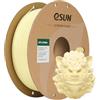 eSUN Filamento PLA Opaco Aggiornato 1.75mm 1kg Giallo Mandorla | Finitura opaca che nasconde i layer. Nessun riflesso, precisione +/- 0,03 mm. Estrusione fluida, texture elegante.