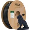 eSUN Filamento PLA Opaco Aggiornato 1.75mm 1kg Nero Profondo | Finitura opaca che nasconde i layer. Nessun riflesso, precisione +/- 0,03 mm. Estrusione fluida, texture elegante.