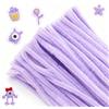 G2PLUS 200PCS Scovolini Ciniglia Lilla,Scovolini per Lavoretti | Filo Ciniglia per Fiori Fai da Te,Biglietti d'Auguri,Scrapbooking,Accessori e Hobby Creativi