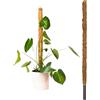 TinGarden Bastone di cocco - palo di supporto in fibra di cocco - palo 40 cm 1 pezzo - Ø 32 mm - per Monstera, fioritura, piante, edera, piante rampicanti Scindapsus