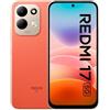 XIAOMI - Redmi 17 5G 256GB 4GB Ram Display 6.9' HD 120Hz Main Camera 50MP Selfie 8MP DualSim Ibrida HyperOS3 Snapdragon 4 Gen5 7500mAh Ram Vivid Orang - SPEDIZIONE GRATUITA