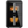 Cecotec - Cecofry DuoLevel 12000 Window Doppia 12 L Indipendente 2900 W Friggitrice ad aria calda Nero